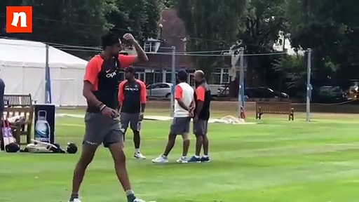 Watch: Team India practices hard ahead of first Test against England
