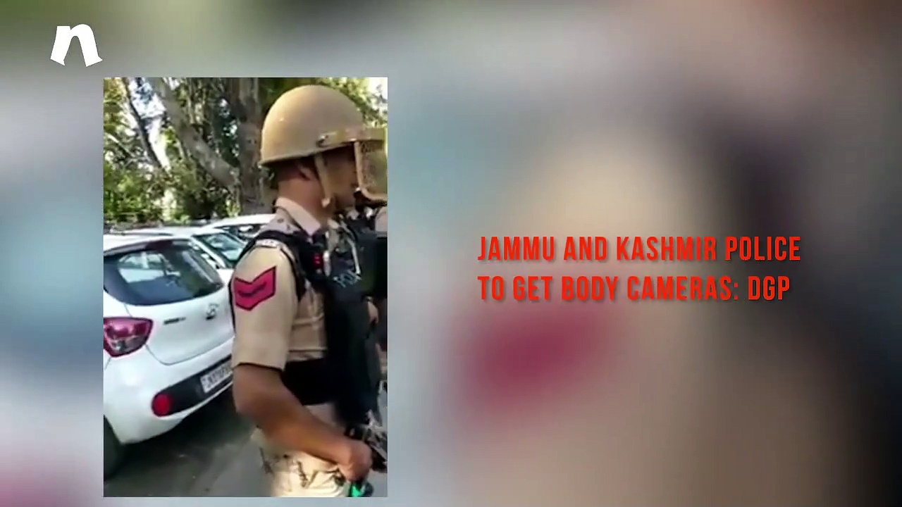 Jammu and Kashmir police get equipped with body cameras to tackle terrorism