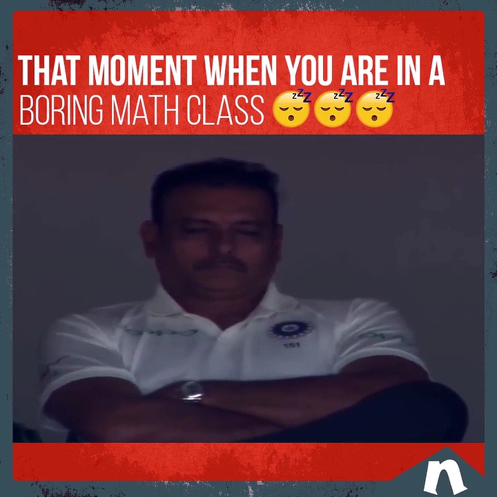 Wake up Ravi! The camera is on you