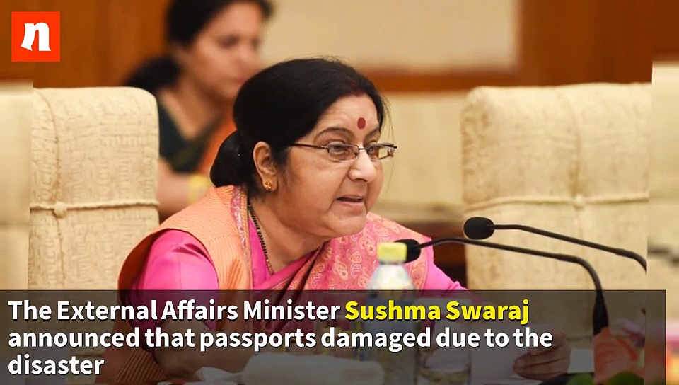 Kerala floods: Sushma Swaraj to replace damaged passports for free