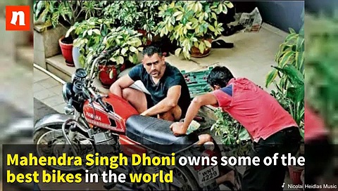 [Video] Mahendra Singh Dhoni's bike collection will make your jaws drop
