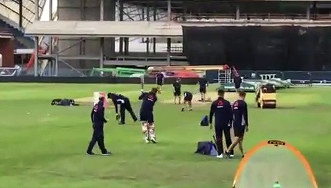 India vs England 2018: Jonny Baistow, Jason Roy, Jos Buttler seen practising their big shots ahead of final ODI