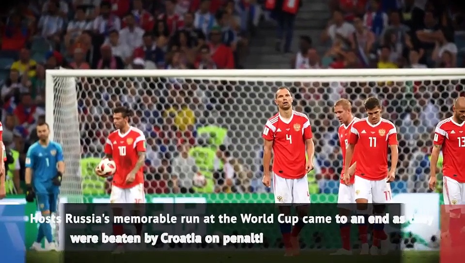 FIFA World Cup: Fast Match Report - Russia 2(3)-2(4) Croatia beats Russia on penalties