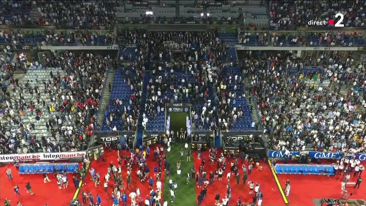 Top 14  Bouclier de Brennus 2022 à Montpellier