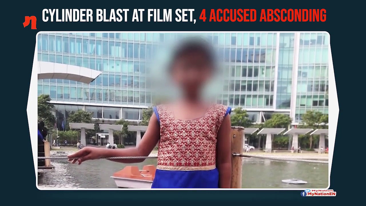 Video: Cylinder blast at Ranam Kannada film set; 4 accused absconding