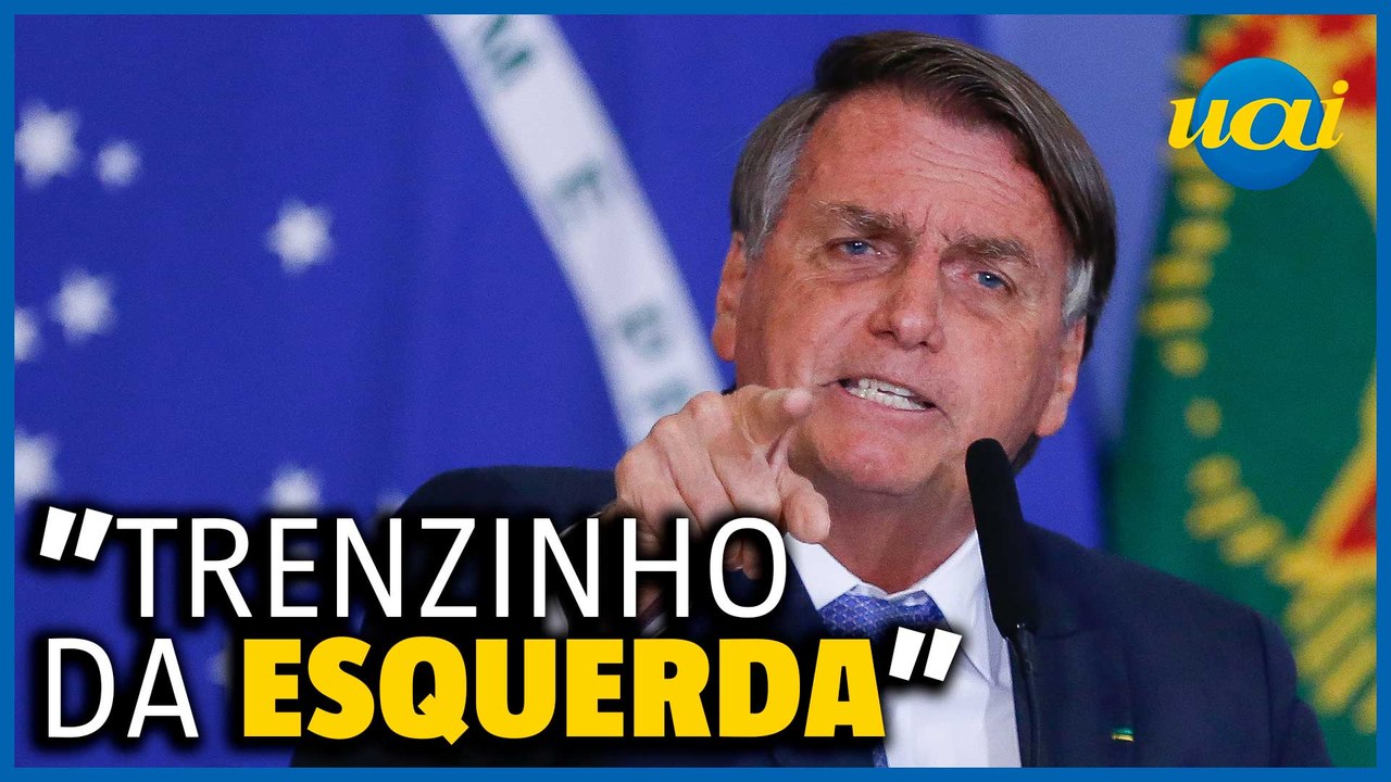 Bolsonaro alerta para 'trenzinho da esquerda'