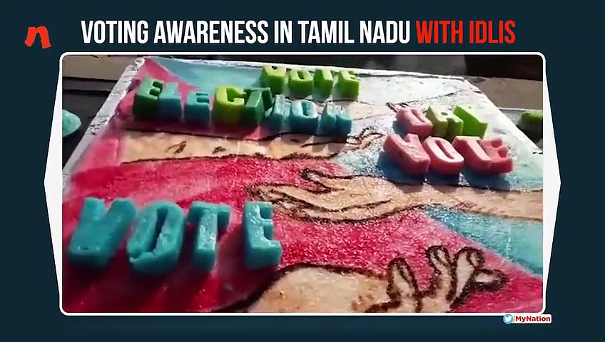 Idlis to spread awareness among voters for Lok Sabha election