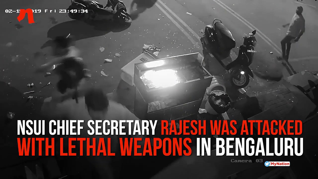 Bengaluru police constable's son attacks NSUI chief secretary