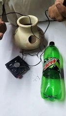 How to make easy homemade matka air cooler.