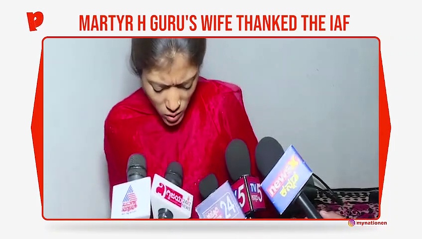 Avenging Pulwama: Martyr Guru's wife in Mandya salutes Indian Air Force