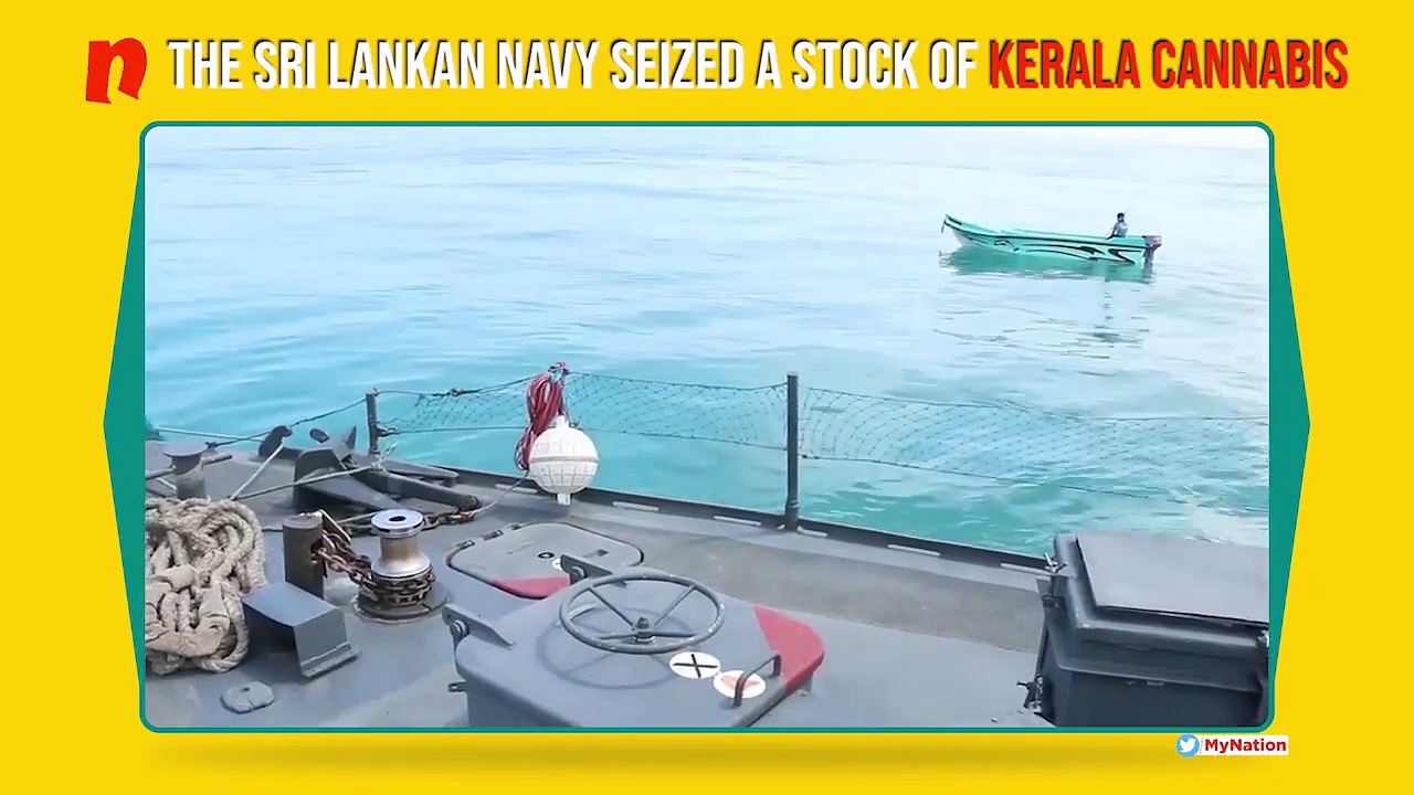 Sri Lankan Navy arrests two people with 86.4 kilograms of Kerala cannabis