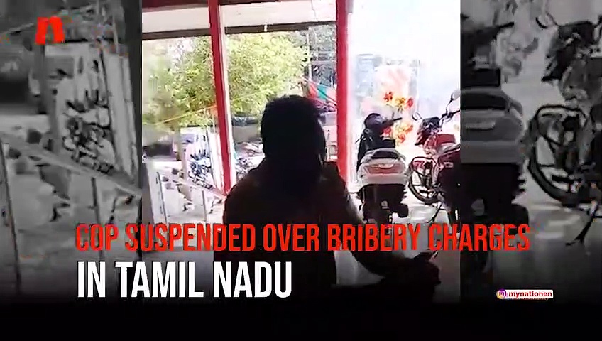 Tamil Nadu cop suspended over bribery charges