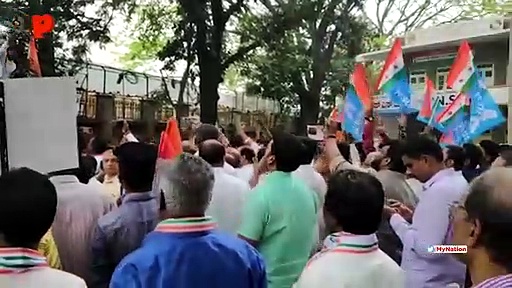 Congress protests in Bengaluru against ‘Operation Kamala’; BJP hits back
