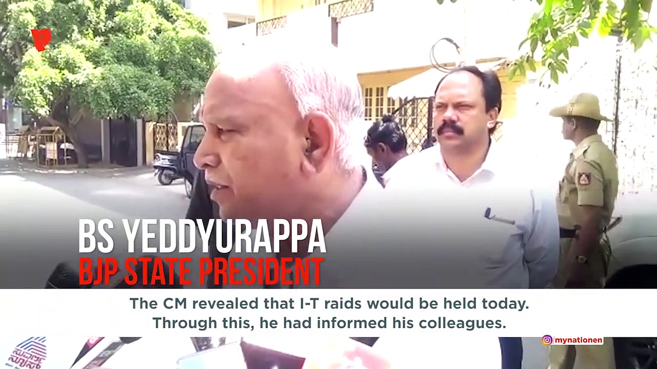 Income tax raids: Congress, JDS call it political conspiracy; BJP blames it on ill-begotten wealth