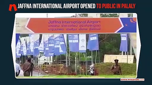 Sri Lanka President Maithripala Sirisena declares Jaffna International Airport open