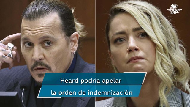 Amber Heard debe pagar 10.35 mdd a Depp; se formaliza indemnización