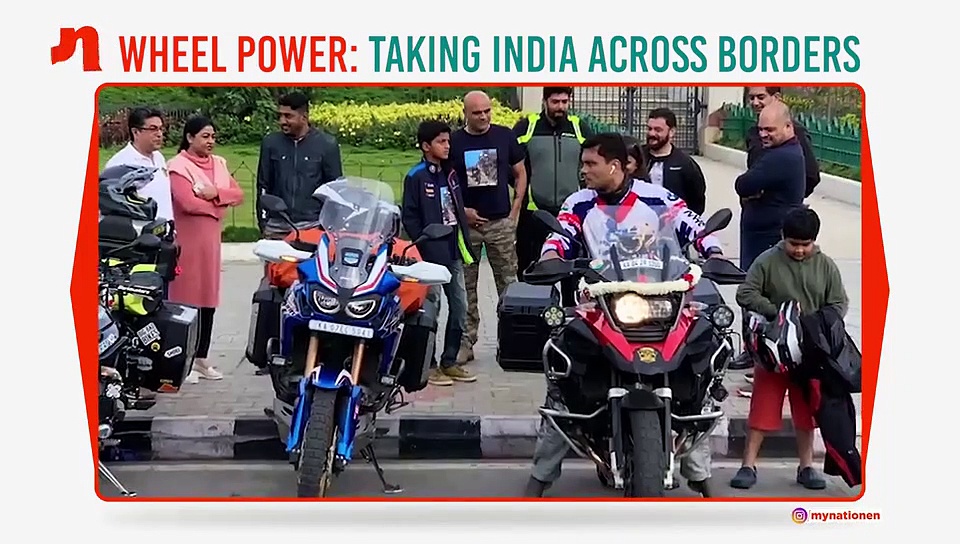 Taking India across borders on their superbikes