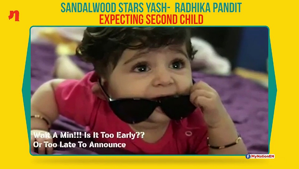 Sandalwood actors Yash, Radhika Pandit expecting their second child