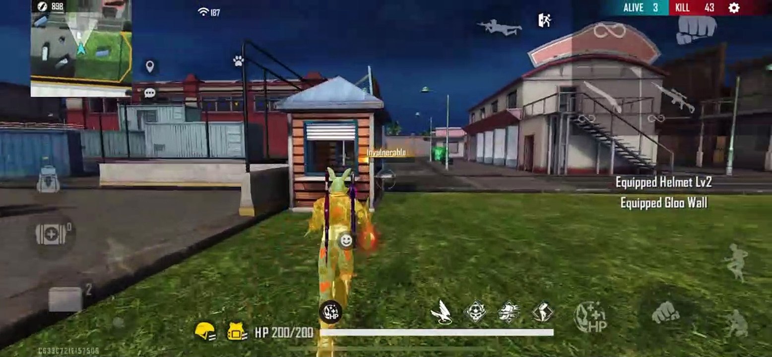 Smoke ff next lvl gameplay | white ff headshot trick |White ff ump aimbot