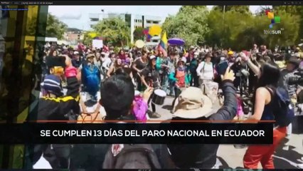 Download Video: teleSUR Noticias 16:30 25-06: Continúan las expresiones de protesta contra Pdte. Lasso