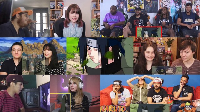 Sasuke and Kakashi's Entrance Reaction Mashup Naruto 65