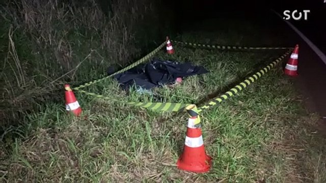 Identificado idoso atropelado na PR-180 na Linha São Luiz em Cascavel