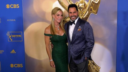 Cindy Ambuehl and Don Diamont 49th Annual Daytime Emmy Awards Red Carpet