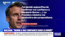Emmanuel Macron accorde sa confiance à Élisabeth Borne 