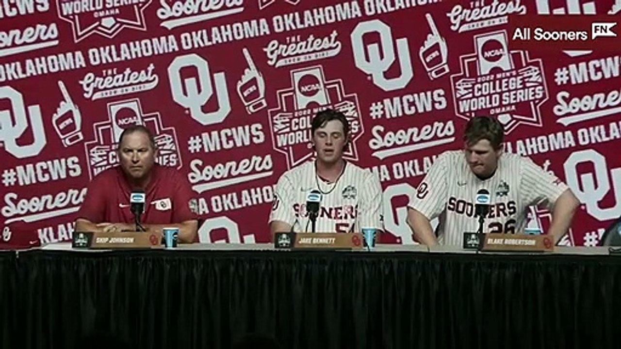 625 Oklahoma CWS Finals Game 1 Postgame video Dailymotion