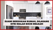 Sebelum Subuh Suami Satu Ini Bersihkan Rumah, Dilarang Istri Responsnya Malah Bikin Meleleh