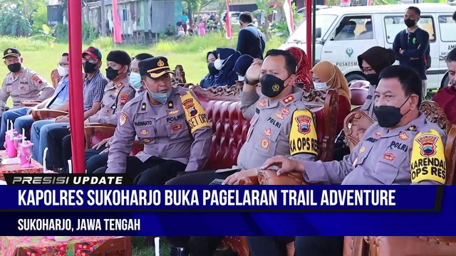 Gelar Baksos Trail Adventure Polres Sukoharjo Kembangkan Sport Tourism Di Wilayah Sukoharjo Selatan