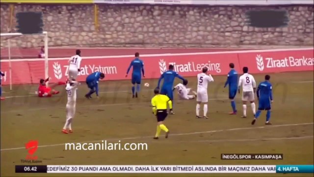 İnegölspor 1-3 Kasımpaşa [HD] 28.12.2016 - 2016-2017 Turkish Cup Group B Matchday 4