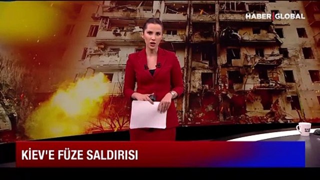 Kiev'de art arda patlamalar! Rusya yeniden saldırdı
