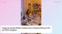 Mariage d'Hillary Vanderosieren et Giovanni Bonamy : premières images de la sublime cérémonie