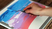 cherry blossom tree || easy painting|painting trick