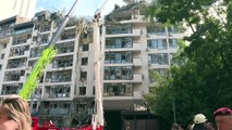 La paura della guerra torna a Kiev: missile russo su un edificio residenziale