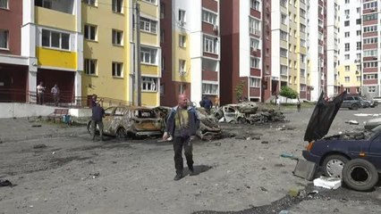 Son dakika haberi | Rusya'nın Harkiv'e yaptığı saldırı sonucu bölgede geniş çaplı hasar meydana geldi