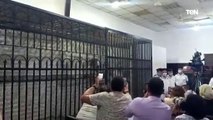 أول ظهور لـ قـ ـاتل نيرة أِشرف طالبة المنصورة داخل القفص بالمحكمة اليوم