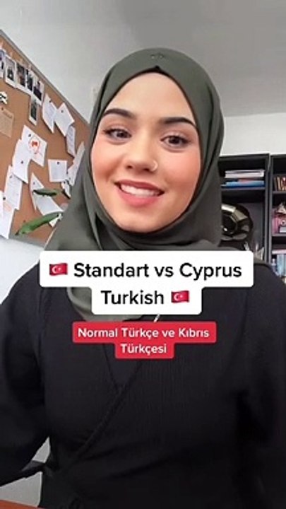 Standard Turkish  vs Cyprus Turkish
