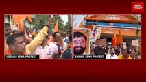 Maharashtra crisis: Shiv Sena workers hold bike rally to protest against rebel MLAs