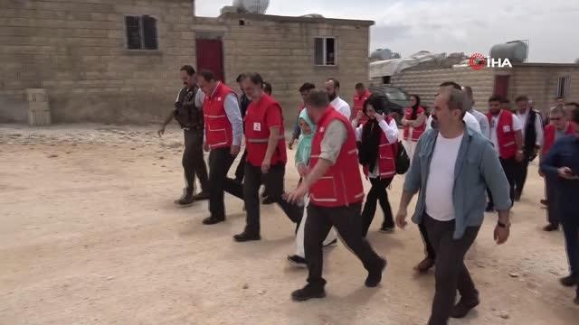 İdlib'te 901 aile briket eve kavuştuTürk Kızılay Genel Müdürü Altan: Türk Kızılay'ı 11 yıldır Suriye'ye 4.16 milyar liralık yardım gerçekleştirdi