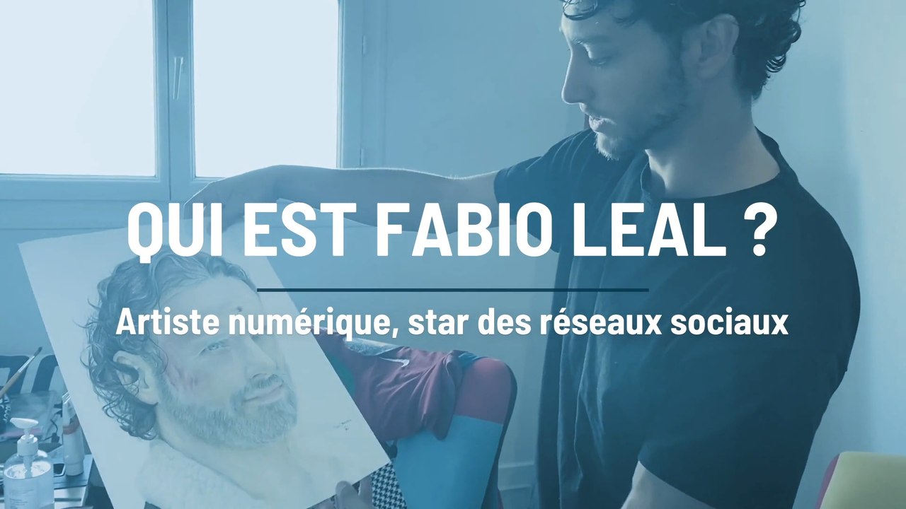 Troyes: à 24 ans, Fabio Leal est suivi par plus de 135 000 personnes pour ses dessins de célébrités