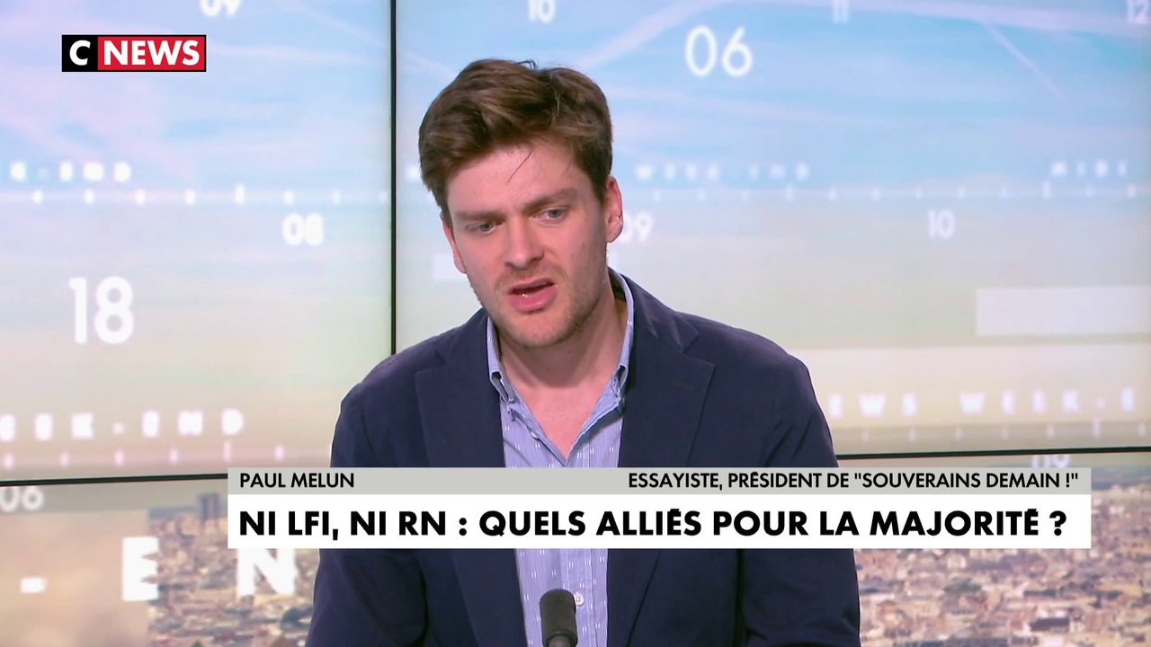 Paul Melun : «Le président de la République essaye de se hisser au niveau d’un de Gaulle ou d’un Mitterrand, il essaye de se préoccuper de sujets nobles»