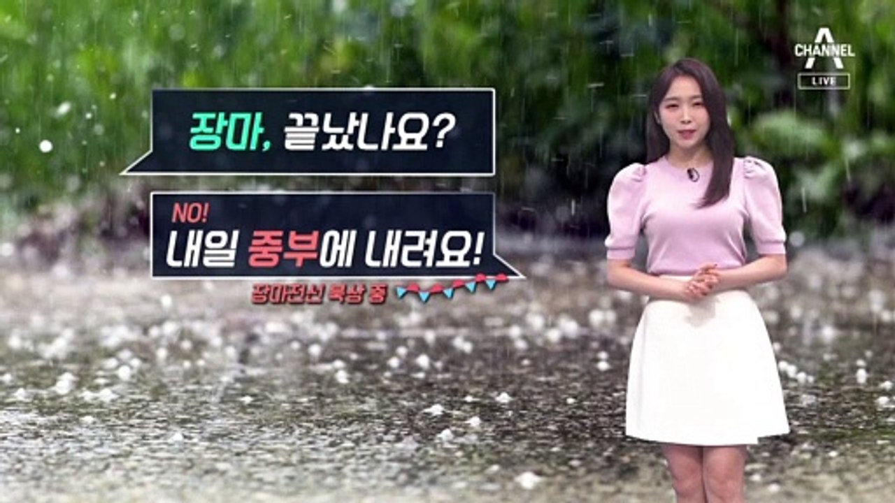 [날씨]장마전선 북상, 중부 긴 장맛비…남부 소나기