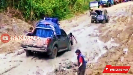Trans Papua 2022 || Jalan terparah Yang Di Lewati para sopir tangguh