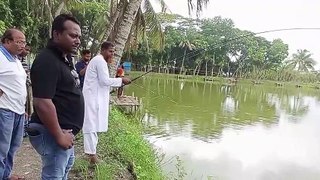 fish hunting | catla fishing videos | hunting and fishing by village pond