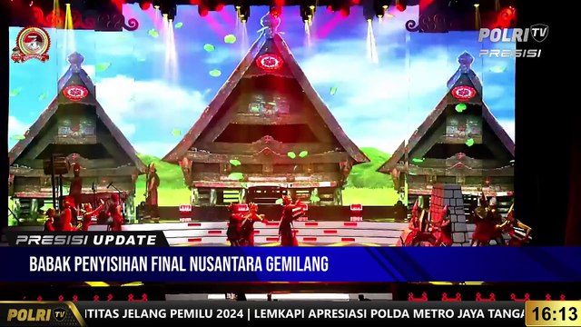 Grand Final Pentas Budaya Nusantara Gemilang Semarak Hari Bhayangkara Ke-76