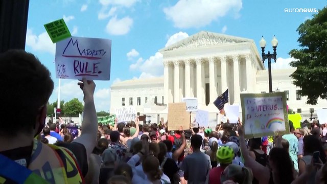 2e jour de protestation après l'annulation de l'arrêt sur l'avortement aux Etats-Unis