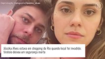 Jessika Alves relata pânico ao se abrigar em loja durante tiroteio em shopping do RJ: 'Tremia inteira'