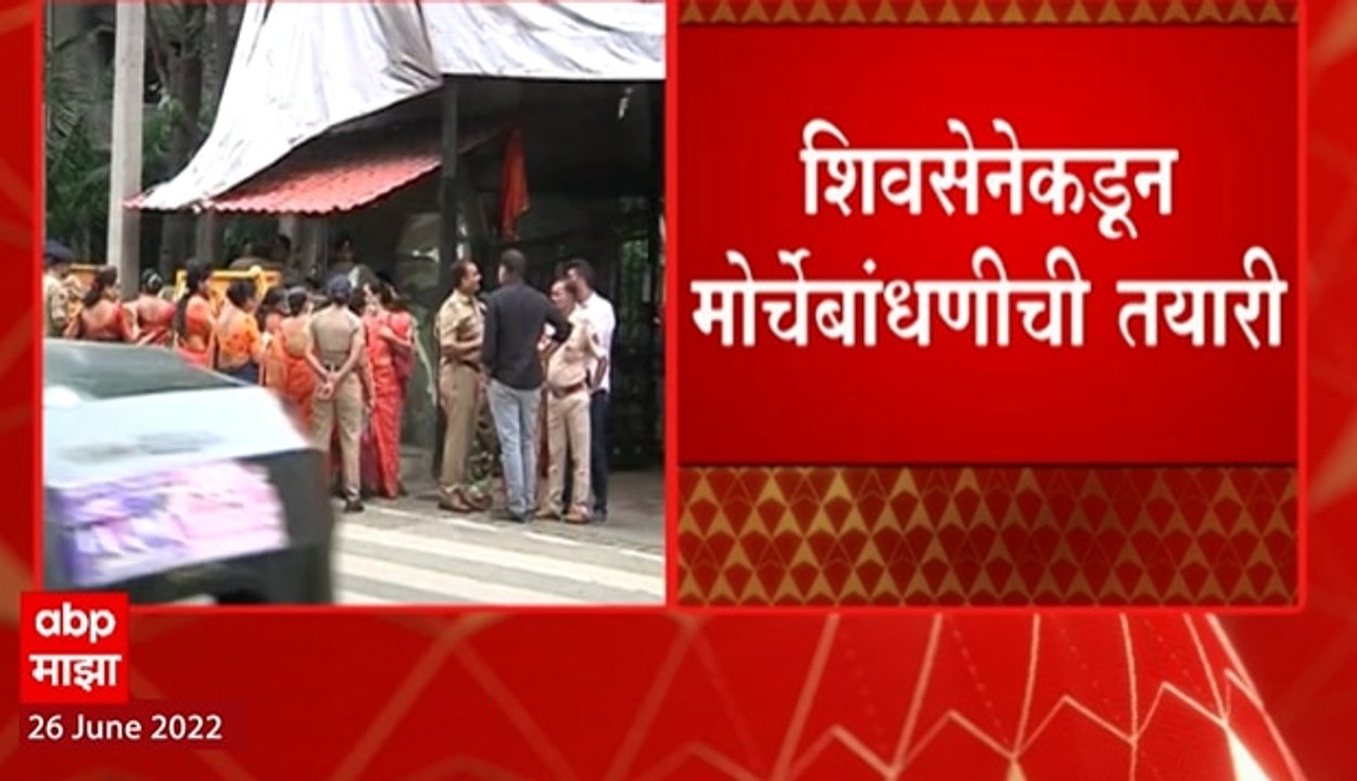 Shivsainiks on Matoshree : ठाणे, कल्याण, डोंबिव...